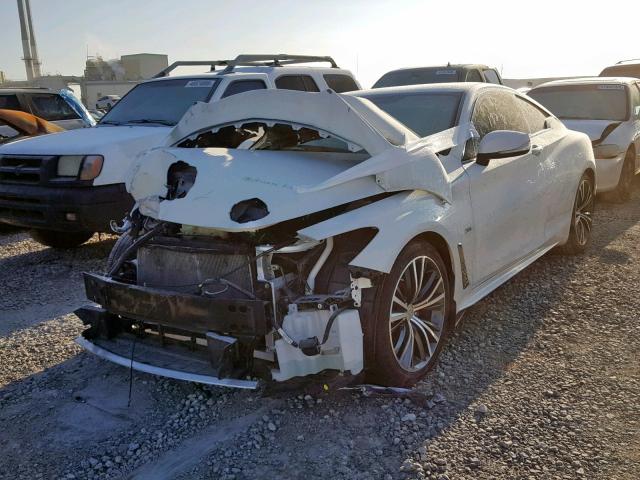 JN1EV7EK3HM363636 - 2017 INFINITI Q60 PREMIU WHITE photo 2