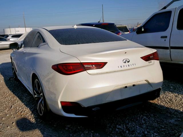 JN1EV7EK3HM363636 - 2017 INFINITI Q60 PREMIU WHITE photo 3