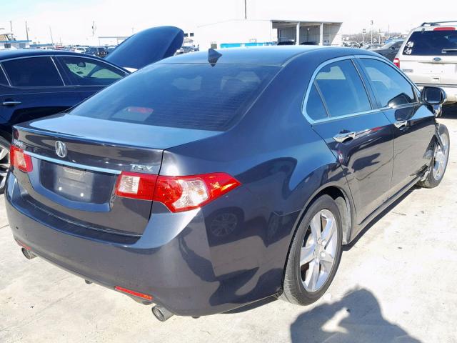 JH4CU2F69DC007055 - 2013 ACURA TSX TECH CHARCOAL photo 4
