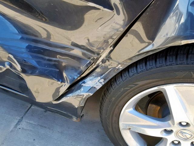 JH4CU2F69DC007055 - 2013 ACURA TSX TECH CHARCOAL photo 9