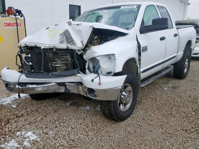 1D7KS28A67J608546 - 2007 DODGE RAM 2500 S WHITE photo 2