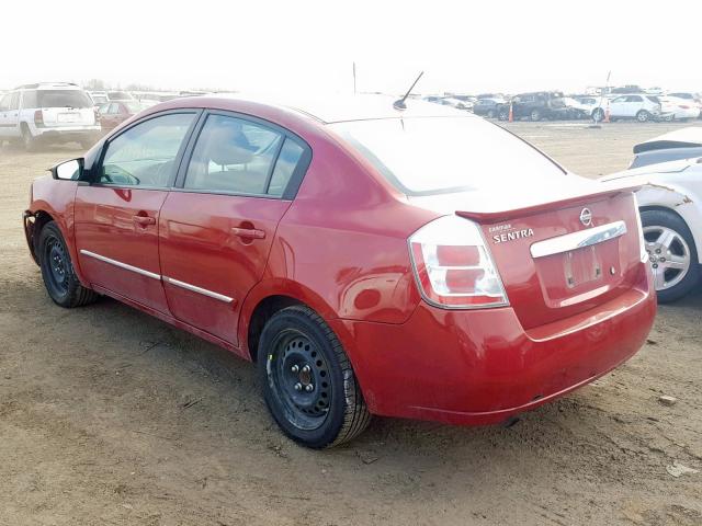 3N1AB6APXBL725031 - 2011 NISSAN SENTRA 2.0 RED photo 3