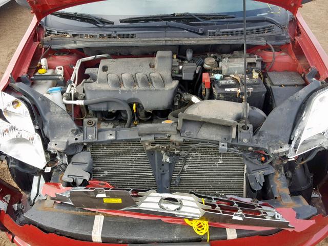 3N1AB6APXBL725031 - 2011 NISSAN SENTRA 2.0 RED photo 7