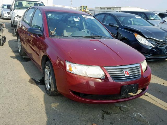 1G8AJ54FX5Z142902 - 2005 SATURN ION LEVEL BURGUNDY photo 1