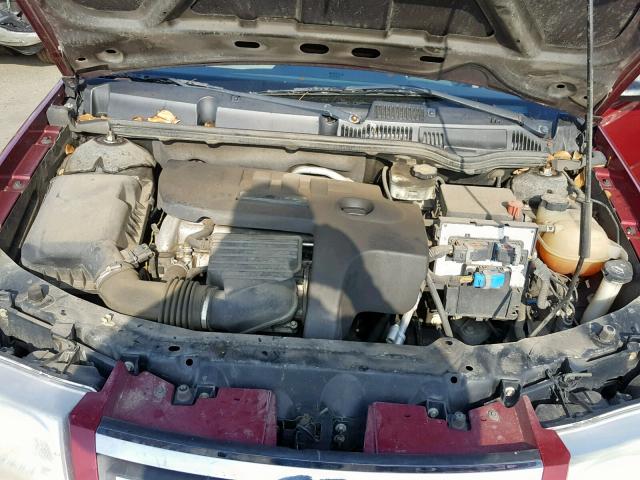 1G8AJ54FX5Z142902 - 2005 SATURN ION LEVEL BURGUNDY photo 7