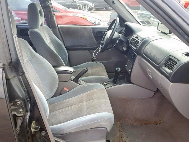 JF1SF65621H706886 - 2001 SUBARU FORESTER S BLACK photo 5