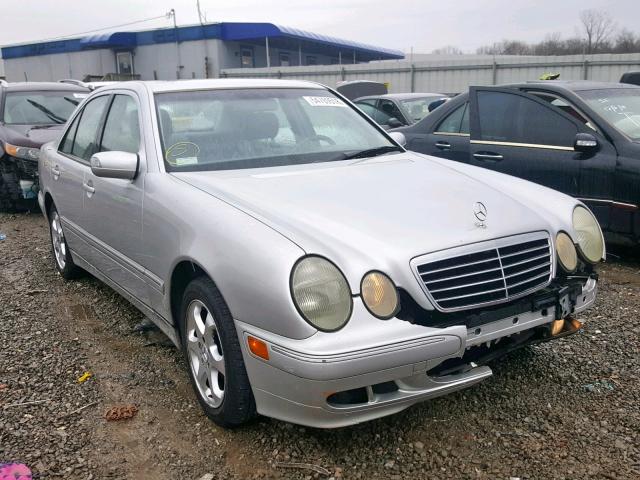 WDBJF65J02B433265 - 2002 MERCEDES-BENZ E 320 SILVER photo 1