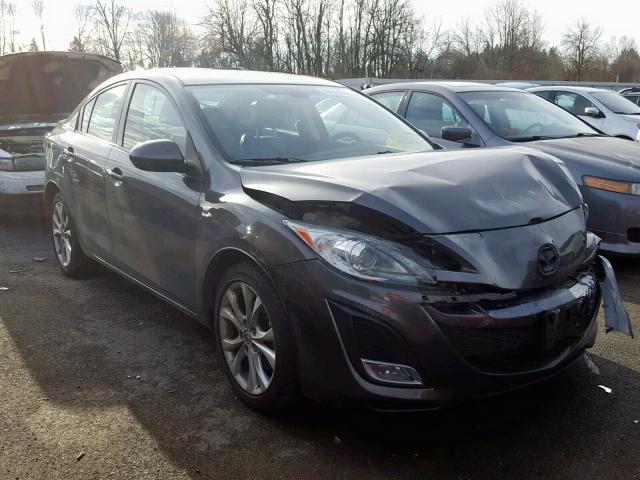 JM1BL1S63A1340505 - 2010 MAZDA 3 S GRAY photo 1