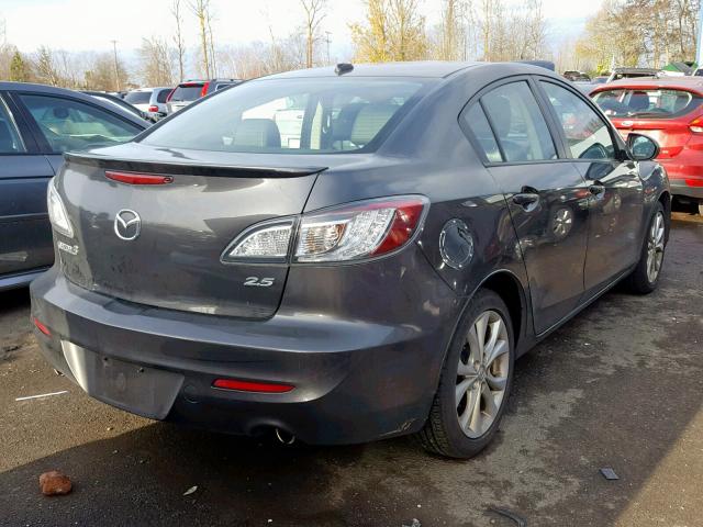 JM1BL1S63A1340505 - 2010 MAZDA 3 S GRAY photo 4