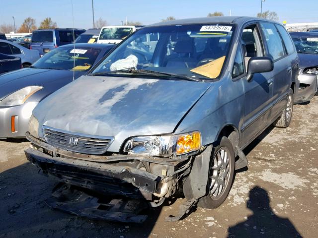 JHMRA1864SC016916 - 1995 HONDA ODYSSEY LX GRAY photo 2