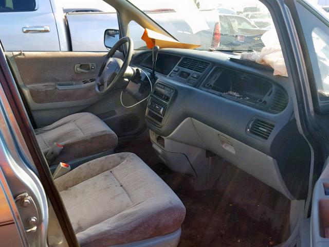 JHMRA1864SC016916 - 1995 HONDA ODYSSEY LX GRAY photo 5