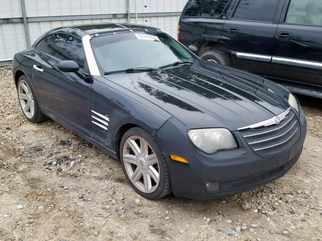 1C3AN69L15X035090 - 2005 CHRYSLER CROSSFIRE BLACK photo 1