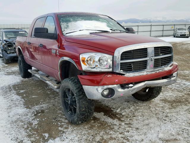 3D7KS29L69G533030 - 2009 DODGE RAM 2500 MAROON photo 1