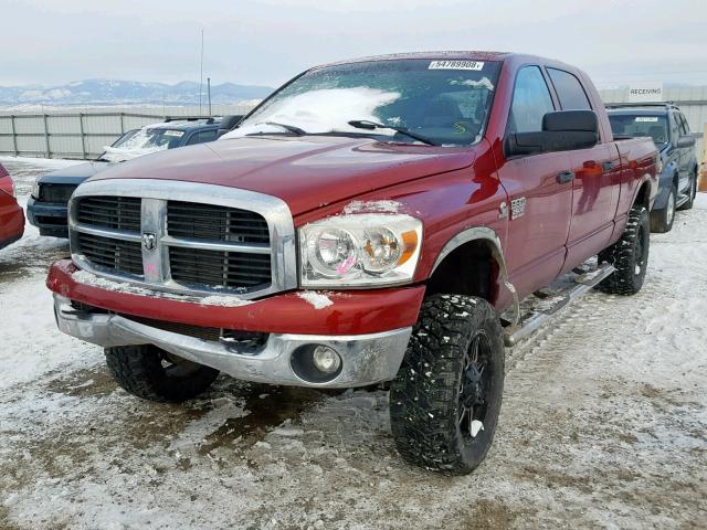 3D7KS29L69G533030 - 2009 DODGE RAM 2500 MAROON photo 2