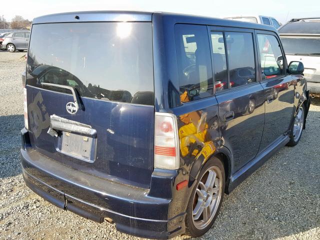 JTLKT324164126956 - 2006 TOYOTA SCION XB Көк фото 4
