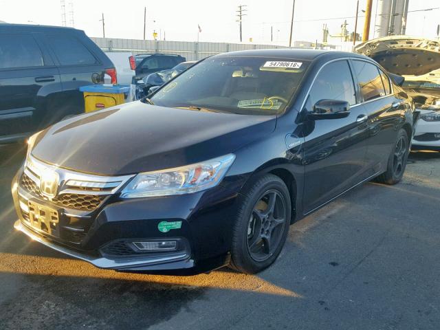 JHMCR5F75EC000892 - 2014 HONDA ACCORD PLU BLACK photo 2