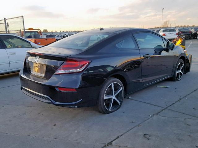 2HGFG3B07FH516463 - 2015 HONDA CIVIC EXL BLACK photo 4