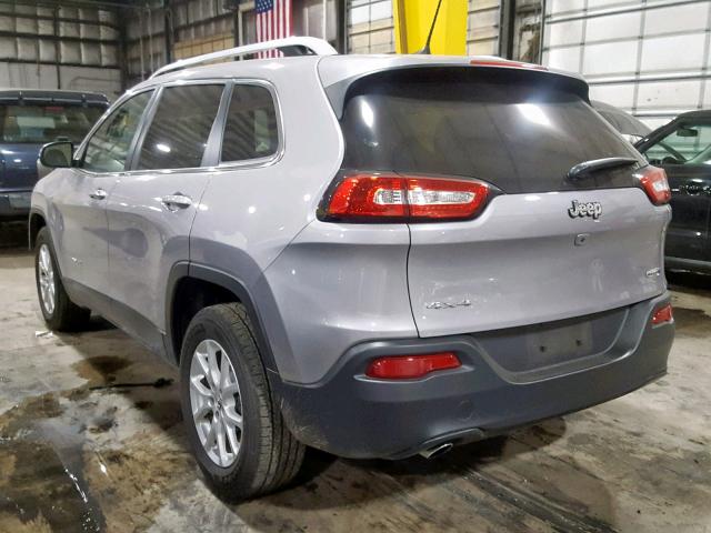 1C4PJMCB0JD532178 - 2018 JEEP CHEROKEE L SILVER photo 3