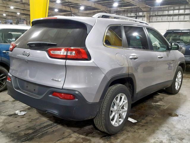 1C4PJMCB0JD532178 - 2018 JEEP CHEROKEE L SILVER photo 4