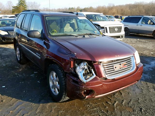 1GKDT13S862306957 - 2006 GMC ENVOY BURGUNDY photo 1