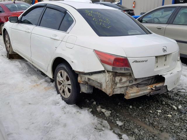 1HGCP26468A024910 - 2008 HONDA ACCORD LXP WHITE photo 3