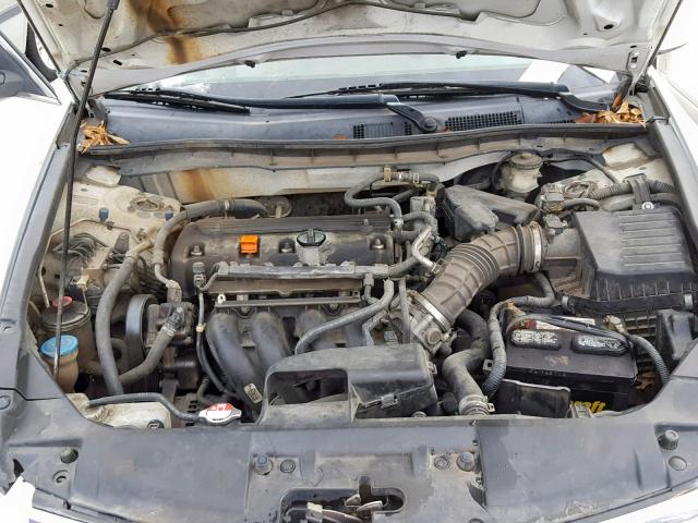 1HGCP26468A024910 - 2008 HONDA ACCORD LXP WHITE photo 7