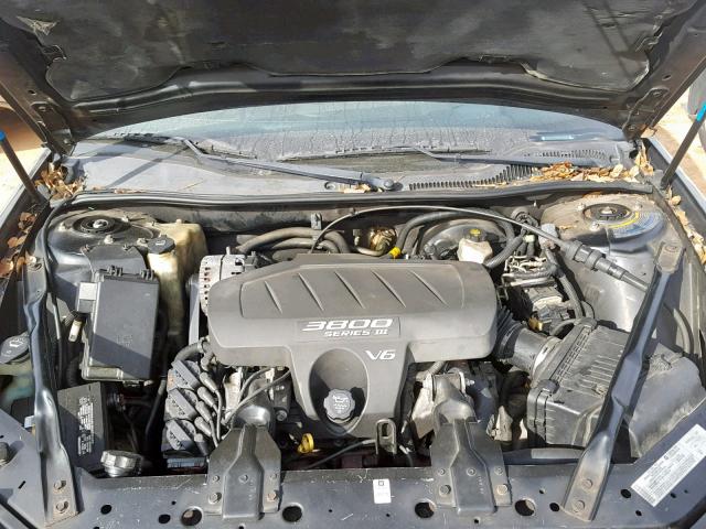 2G2WS522841163641 - 2004 PONTIAC GRAND PRIX BLACK photo 7