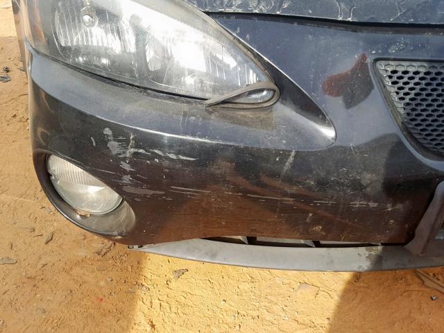 2G2WS522841163641 - 2004 PONTIAC GRAND PRIX BLACK photo 9