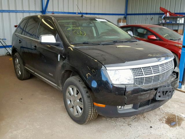 2LMDU88C68BJ39644 - 2008 LINCOLN MKX BLACK photo 1