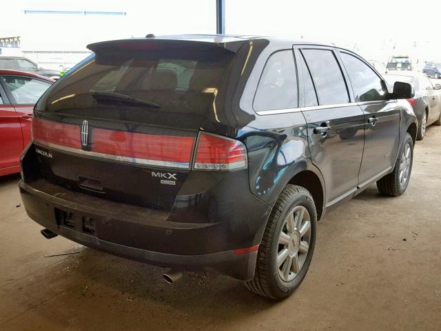 2LMDU88C68BJ39644 - 2008 LINCOLN MKX BLACK photo 4