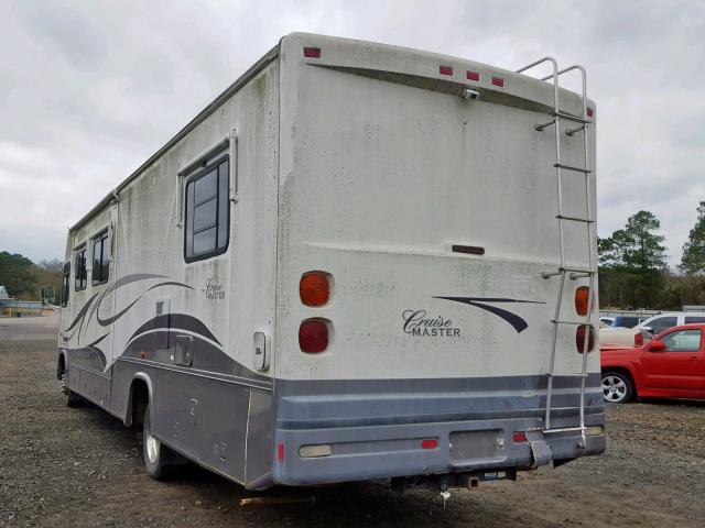 5B4MP67GX23349970 - 2002 WORKHORSE CUSTOM CHASSIS MOTORHOME WHITE photo 3