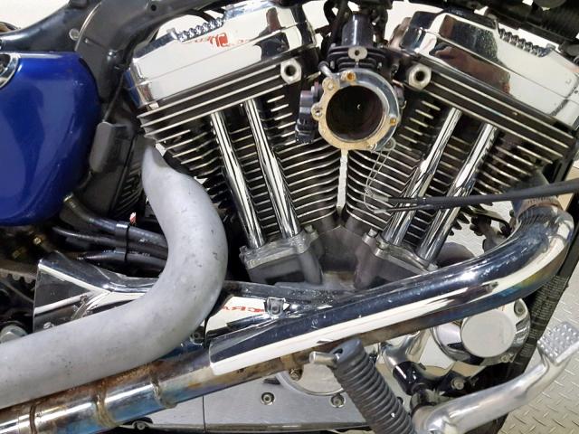 1HD1LF31XDC448798 - 2013 HARLEY-DAVIDSON XL1200 V BLUE photo 12