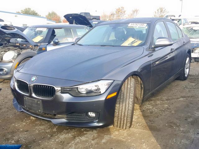 WBA3D3C58EK154104 - 2014 BMW 328 D GRAY photo 2