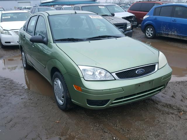 1FAFP34N97W235829 - 2007 FORD FOCUS ZX4 GREEN photo 1