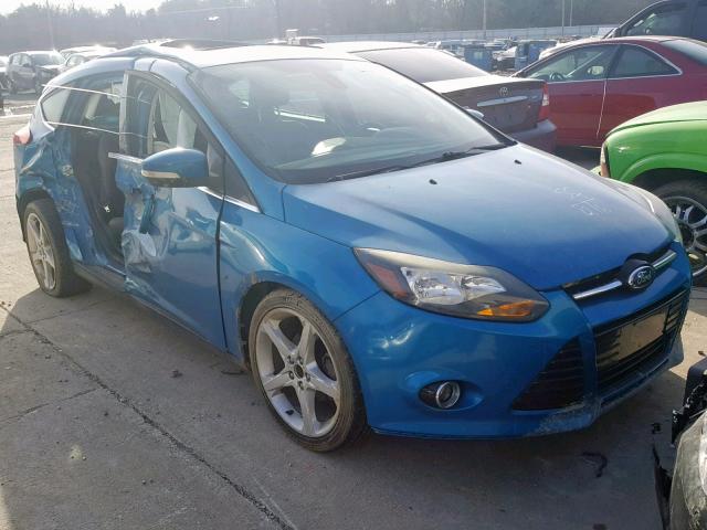 1FAHP3N26CL311144 - 2012 FORD FOCUS TITA BLUE photo 1