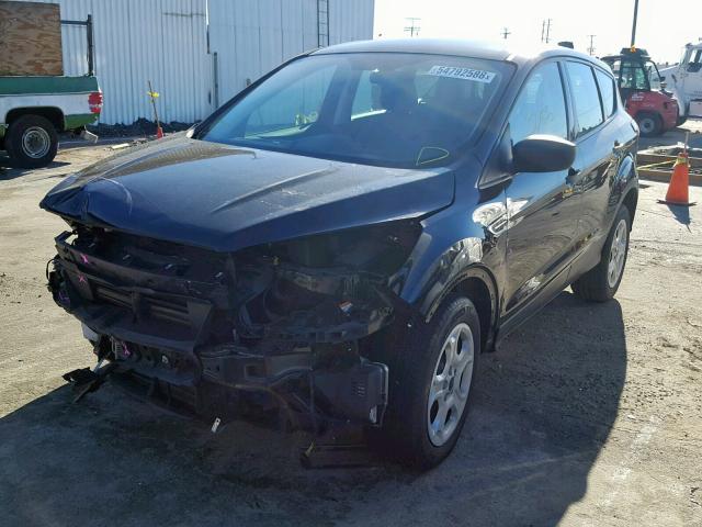 1FMCU0F7XHUD11859 - 2017 FORD ESCAPE S BLACK photo 2