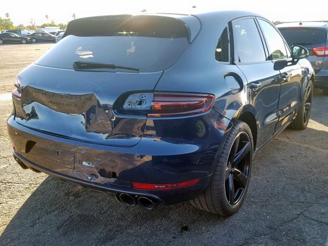 WP1AG2A54HLB54287 - 2017 PORSCHE MACAN GTS BLUE photo 4