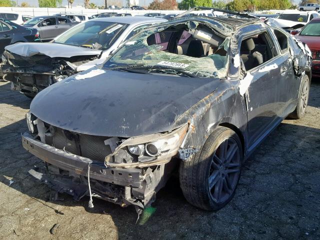 JTKJF5C70C3038851 - 2012 TOYOTA SCION TC ნაცრისფერი ფოტო 2