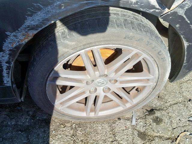 JTKJF5C70C3038851 - 2012 TOYOTA SCION TC ნაცრისფერი ფოტო 9