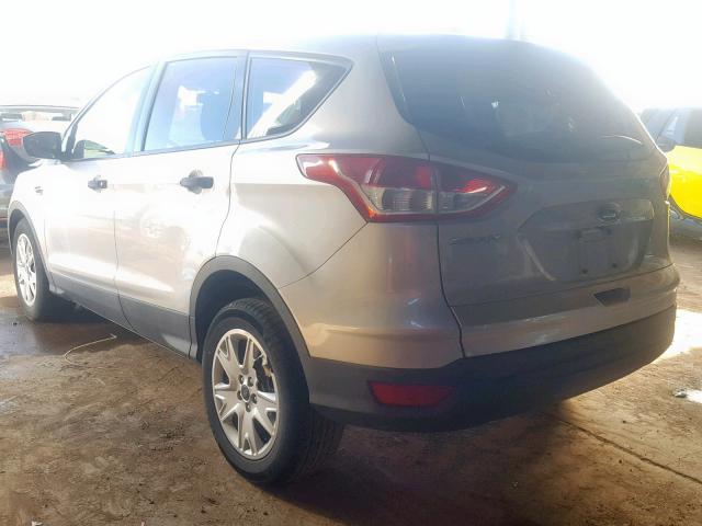 1FMCU0F71FUA43748 - 2015 FORD ESCAPE S SILVER photo 3