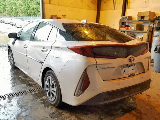 JTDKARFP1H3057459 - 2017 TOYOTA PRIUS PRIM თეთრი ფოტო 3