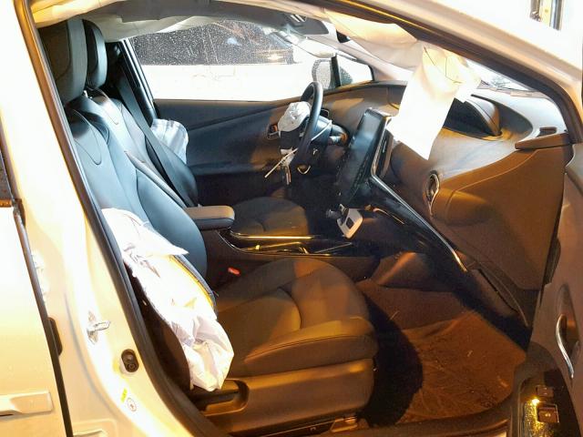 JTDKARFP1H3057459 - 2017 TOYOTA PRIUS PRIM თეთრი ფოტო 5