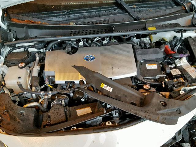 JTDKARFP1H3057459 - 2017 TOYOTA PRIUS PRIM თეთრი ფოტო 7