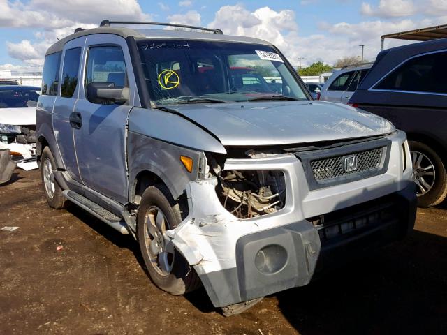 5J6YH28553L006364 - 2003 HONDA ELEMENT EX SILVER photo 1