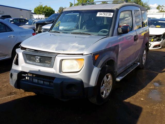 5J6YH28553L006364 - 2003 HONDA ELEMENT EX SILVER photo 2