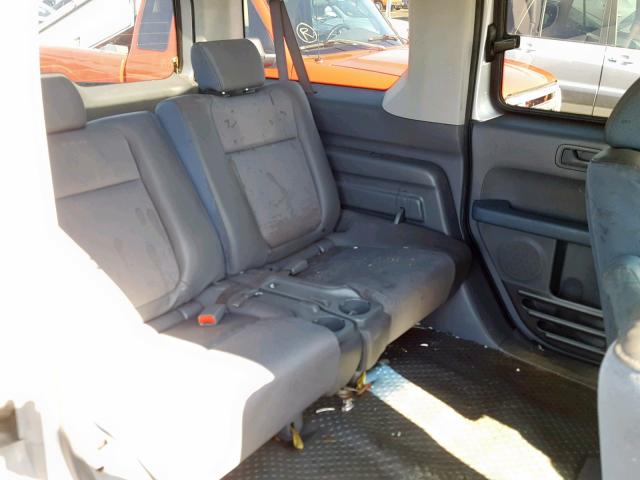 5J6YH28553L006364 - 2003 HONDA ELEMENT EX SILVER photo 6