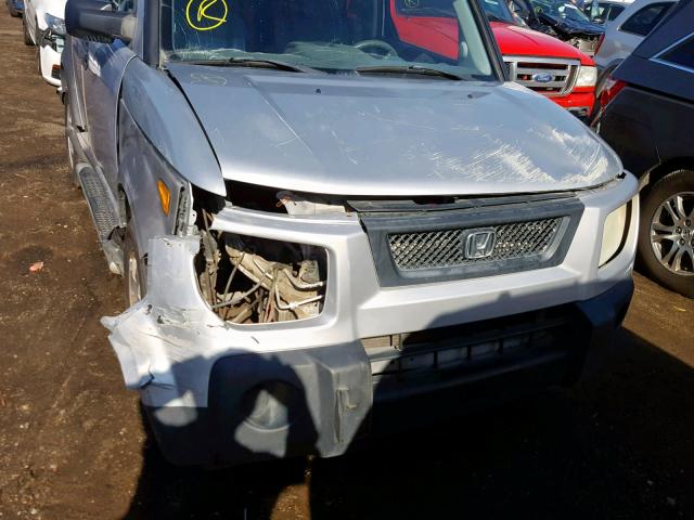 5J6YH28553L006364 - 2003 HONDA ELEMENT EX SILVER photo 9