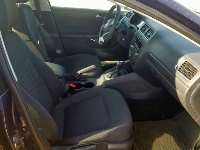 3VW2K7AJ9EM325573 - 2014 VOLKSWAGEN JETTA BASE 蓝色 照片 5