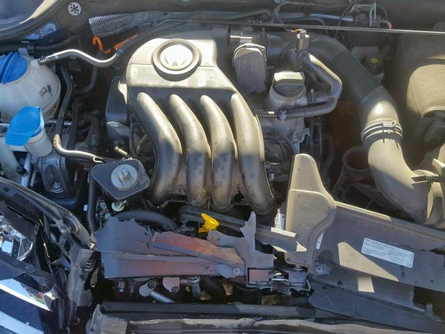 3VW2K7AJ9EM325573 - 2014 VOLKSWAGEN JETTA BASE 蓝色 照片 7