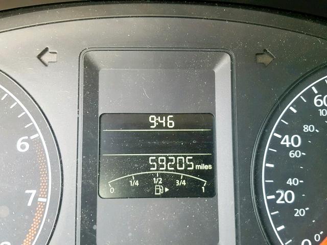 3VW2K7AJ9EM325573 - 2014 VOLKSWAGEN JETTA BASE 蓝色 照片 8